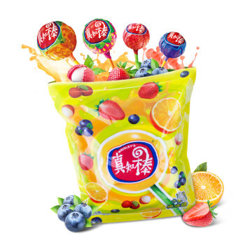 quality goods Knowing stick Assorted fruit Lollipop 60 branch 570g Baggedin the Snacks/Nuts/Specialty , Sweets and snacks/Jelly/Pudding , Candy  category - from Buy2taobao.com to provide professional Taobao agent buy service