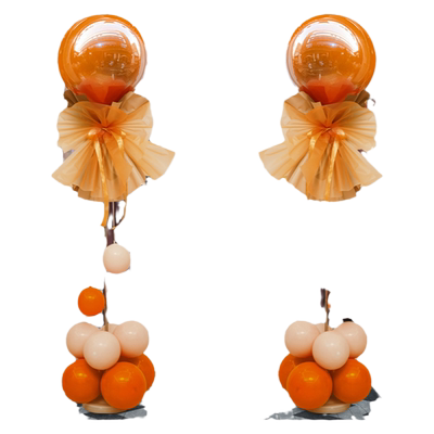 新年气球波波球立柱喜庆