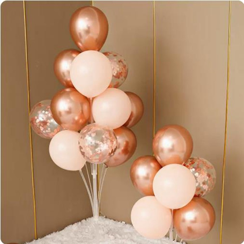 七夕节粉色气球桌飘摆件商场门店周年庆装饰生日地飘立柱场景布置,节庆用品/礼品,气球,淘宝优惠券,粉丝福利购,淘宝优惠卷