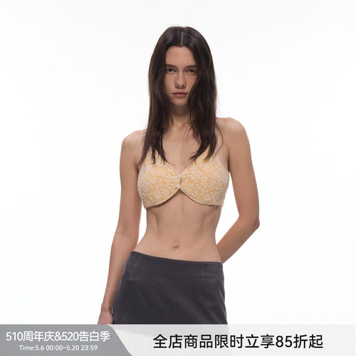 【花园背心】BiLLconch短款抹胸自带胸垫外穿内搭吊带背心辣妹风