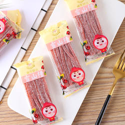 承德兴隆山楂丝雪花条糖果脯蜜饯学生儿童零食小包散装称重果丹皮