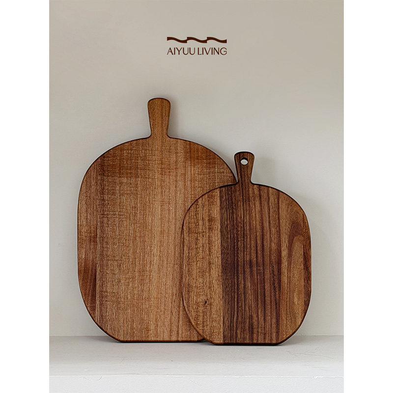 爱屿筑家天然实木砧板隔板柜装饰冷餐面包盘厨房边柜软装新年摆件,家居饰品,装饰摆件,淘宝优惠券,粉丝福利购,淘宝优惠卷