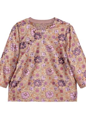 【佳滢】新中式桑蚕丝蜀锦罗提花上衣国风气质女装B517180