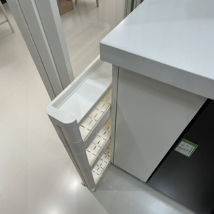 7公分10cm12厘米厨房缝隙柜门后超窄收纳架冰箱极窄夹缝置物架厚