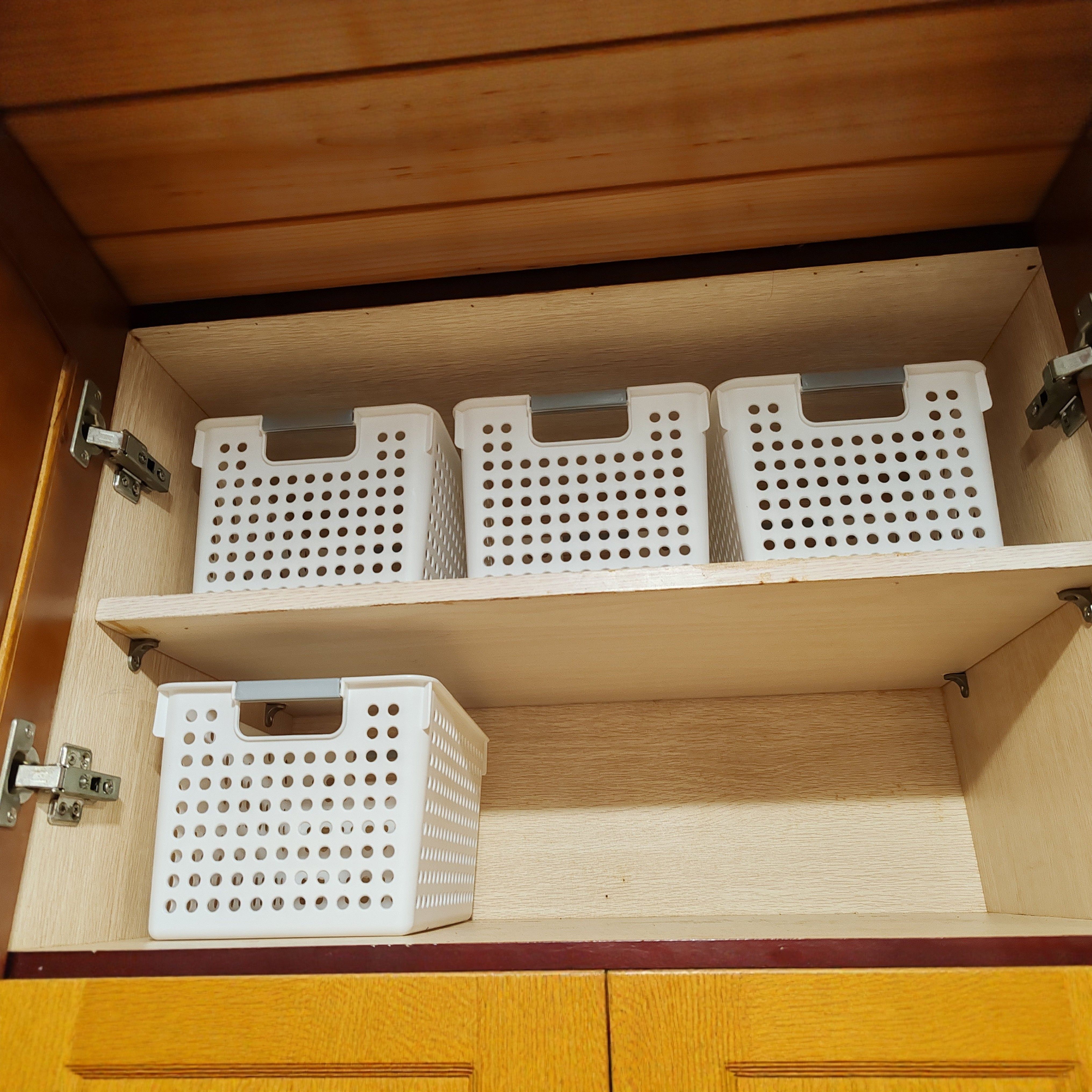 厨房收纳筐家用橱柜塑料储物盒杂物收纳置物框桌面零食玩具整理篮,收纳整理,其他收纳篮,淘宝优惠券,粉丝福利购,淘宝优惠卷