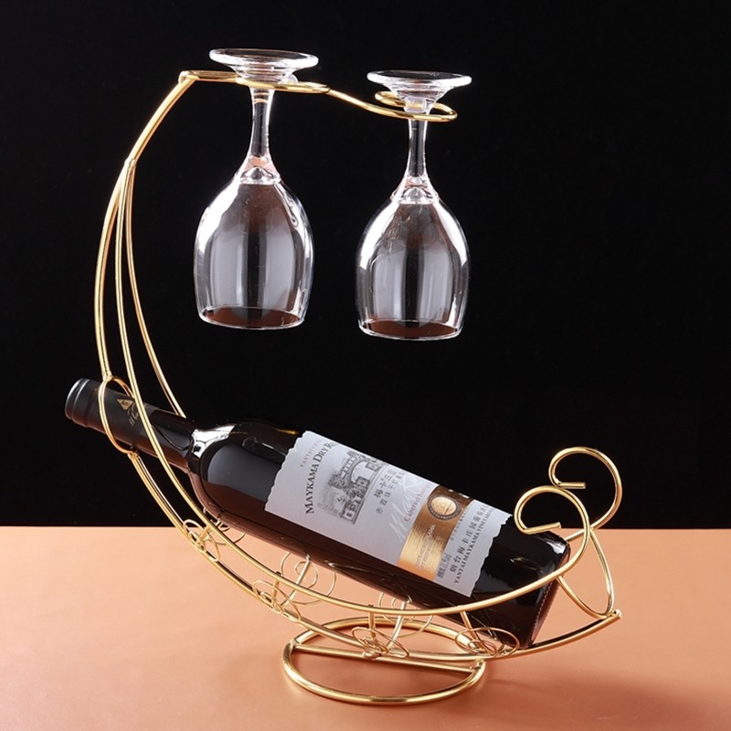 红酒杯架倒挂家用客厅现代时尚玻璃酒架悬挂两个现代高脚杯架墙上在类目 餐饮具, 酒壶/酒杯/酒具, 酒架中 - 来自Buy2taobao.com提供专业的淘宝代购服务