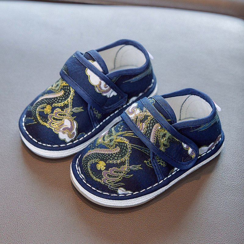 儿童手工布鞋1-7岁春秋