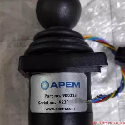 拍前询价:900223法国APEM手柄电感式模拟量操纵杆微小型工业 控