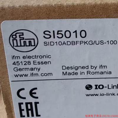 拍前询价:【包邮】 IFM SI5010 SI5011 SI5100 SI6100 全新原装