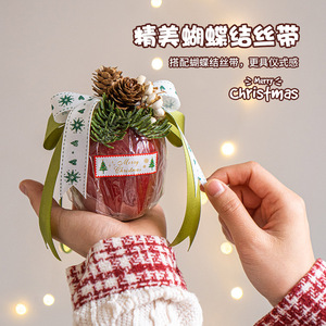 圣诞节礼物平安果包装平安夜苹果礼盒创意手工diy小礼品男女朋友