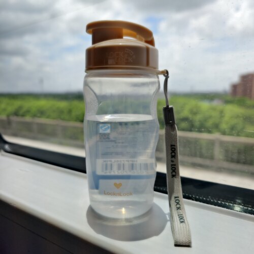 乐扣乐扣儿童直饮杯防摔透明pp5