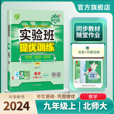 2024秋提优训练九年级数学北师