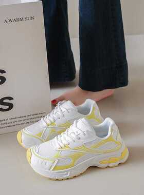 正品透气老爹鞋学生运动女潮鞋Y103