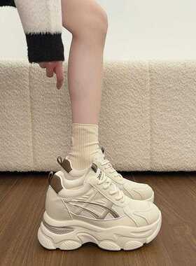 正品春季双网内增高女鞋85652