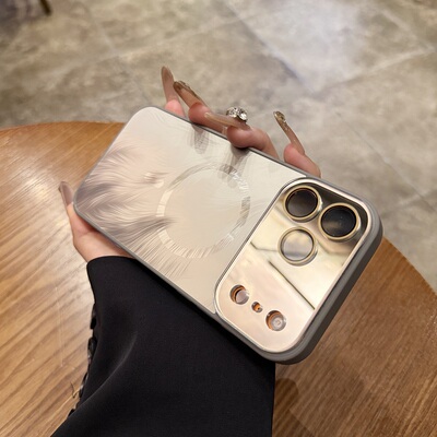 适用于iPhone17手机壳羽毛