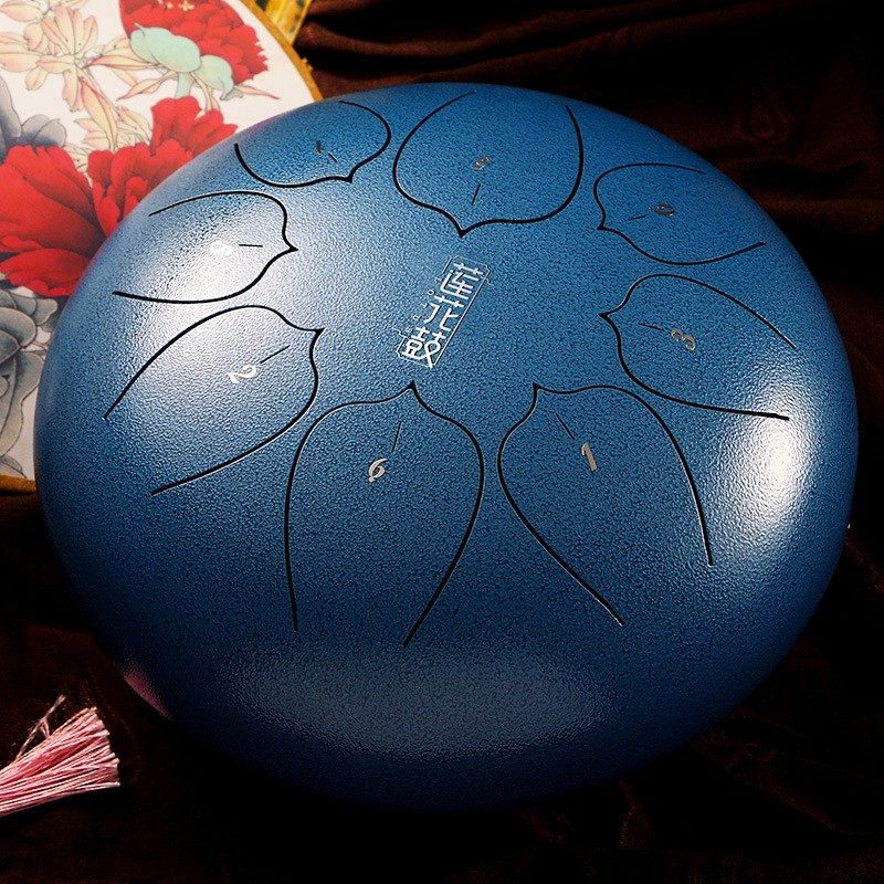 华蜀空灵鼓8音12寸升级莲花款