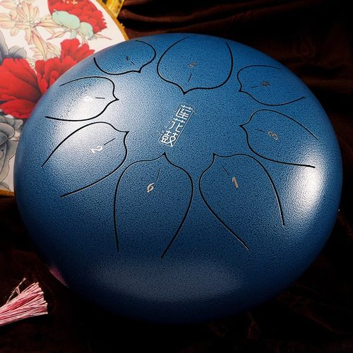 华蜀空灵鼓8音12寸升级莲花款