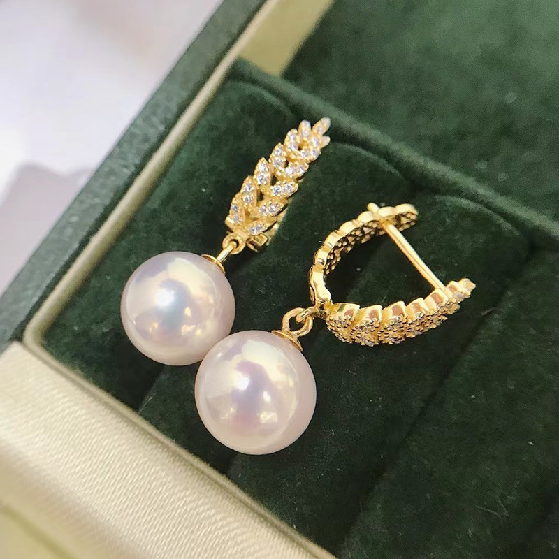 diy饰品配件 S925纯银时尚珍珠耳扣耳环空托配饰半成品耳坠银托女,饰品/流行首饰/时尚饰品新,其他DIY饰品配件,淘宝优惠券,粉丝福利购,淘宝优惠卷