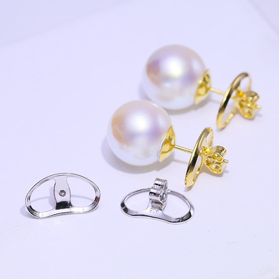 DIY配件S925纯银猪鼻子大耳堵