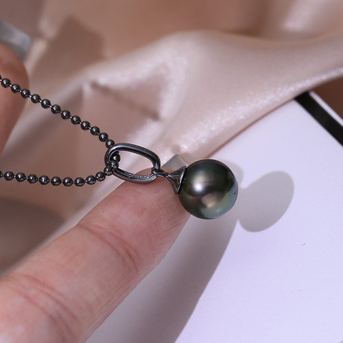 diy珍珠配件吊坠项坠空托