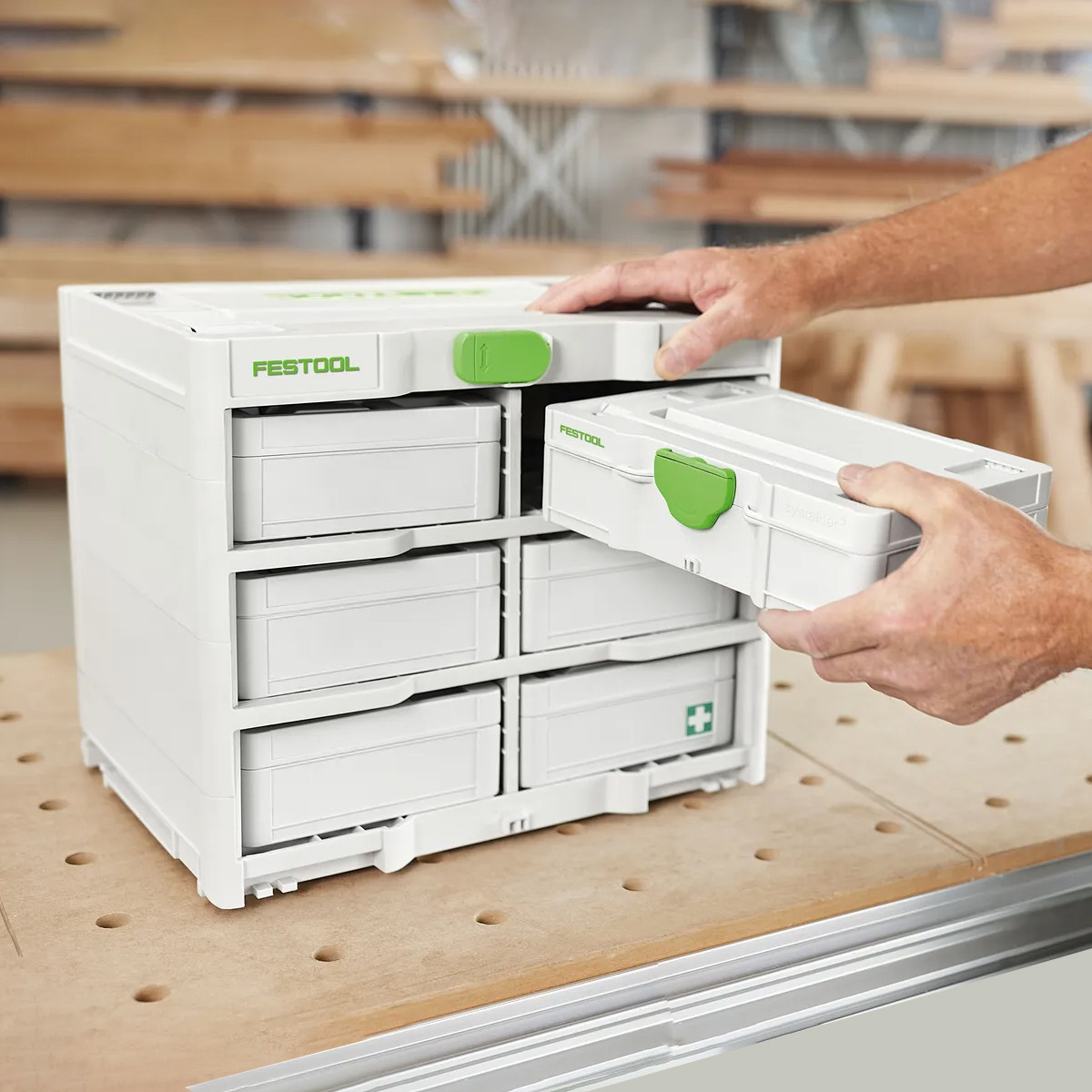 FESTOOLS号工具箱堆叠收纳箱图片
