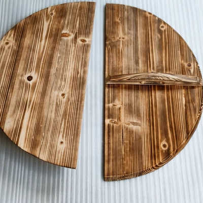 双开，对开木头锅盖半个二合一