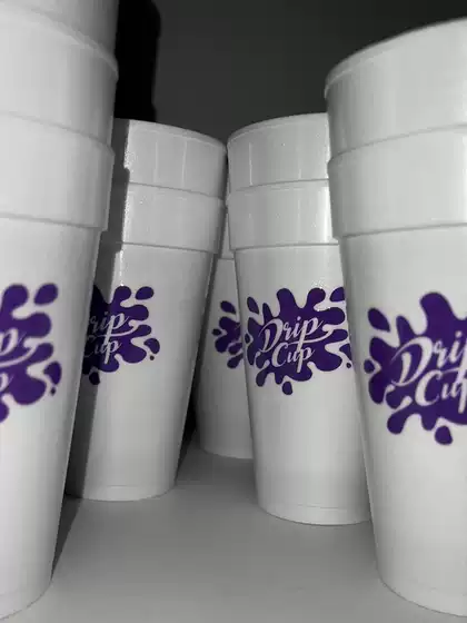 Double Cup Double-Layered Cup Drip Cup Foam Cup European and American Hip-Hop Rapper Style