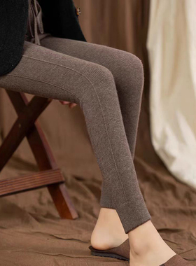 【精致包裆加固版】外穿羊绒裤 老粉指定要！山羊绒打底裤子女