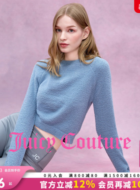 Juicy Couture【slow cleanfit系列】橘滋针织衫女25年秋冬毛衣