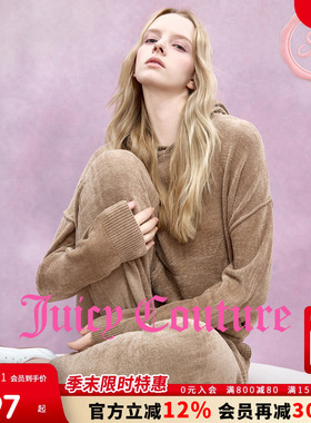 Juicy Couture【slow cleanfit系列】橘滋针织衫女25年秋冬上衣