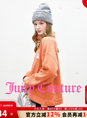 Juicy Couture橘滋针织衫女2025年冬季新款高翻领保暖内搭毛衣