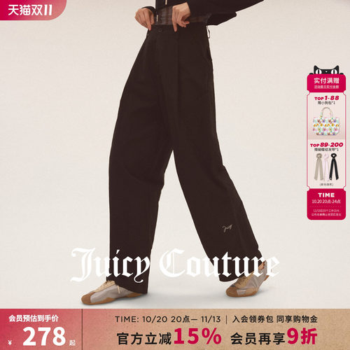 JuicyCouture橘滋工装弯刀裤