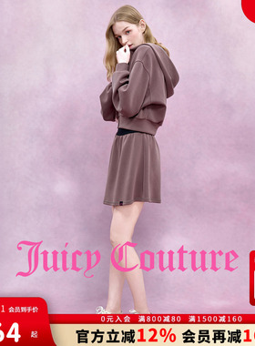 Juicy Couture【slow cleanfit系列】橘滋半身裙女25秋冬新款短裙