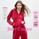 外套女红色烫钻丝绒连帽上衣 云棉天鹅绒 Juicy Couture橘滋