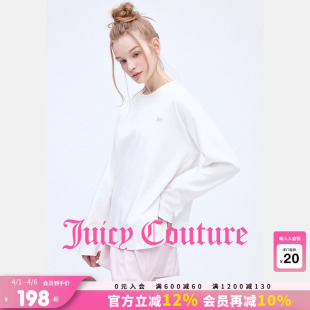 cleanfit系列 Juicy Couture slow 白上衣 橘滋T恤女26春夏新款