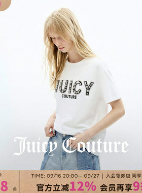 JuicyCouture橘滋重工钉珠T恤