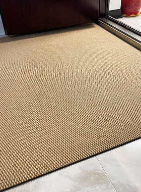黄色入户门新款地垫户外高级门垫门外金色脚垫室外门口防滑地毯