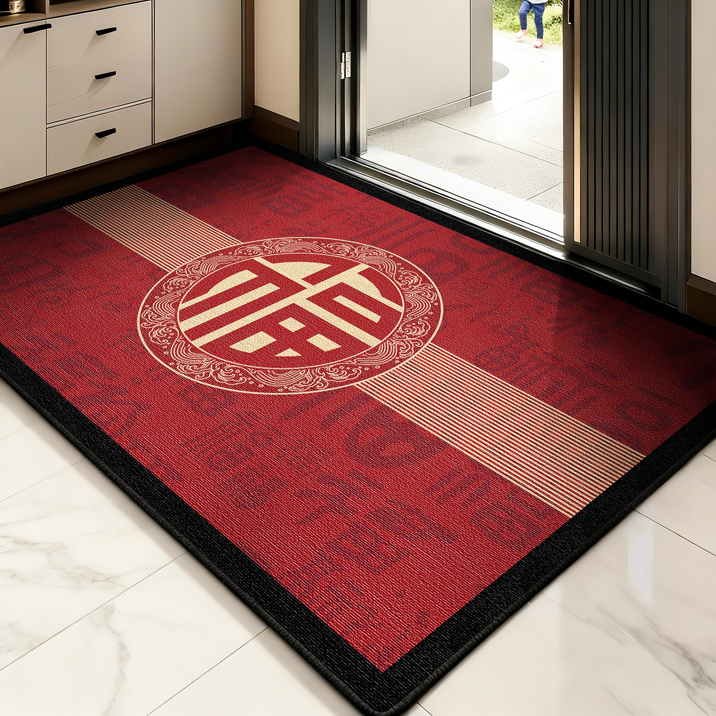 入户门地垫新中式脚垫防滑