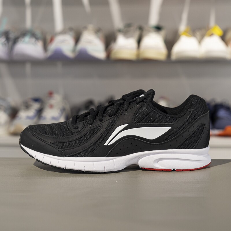 李宁运动鞋男鞋2024夏季新款网面透气回弹低帮休闲慢跑鞋ARSU109