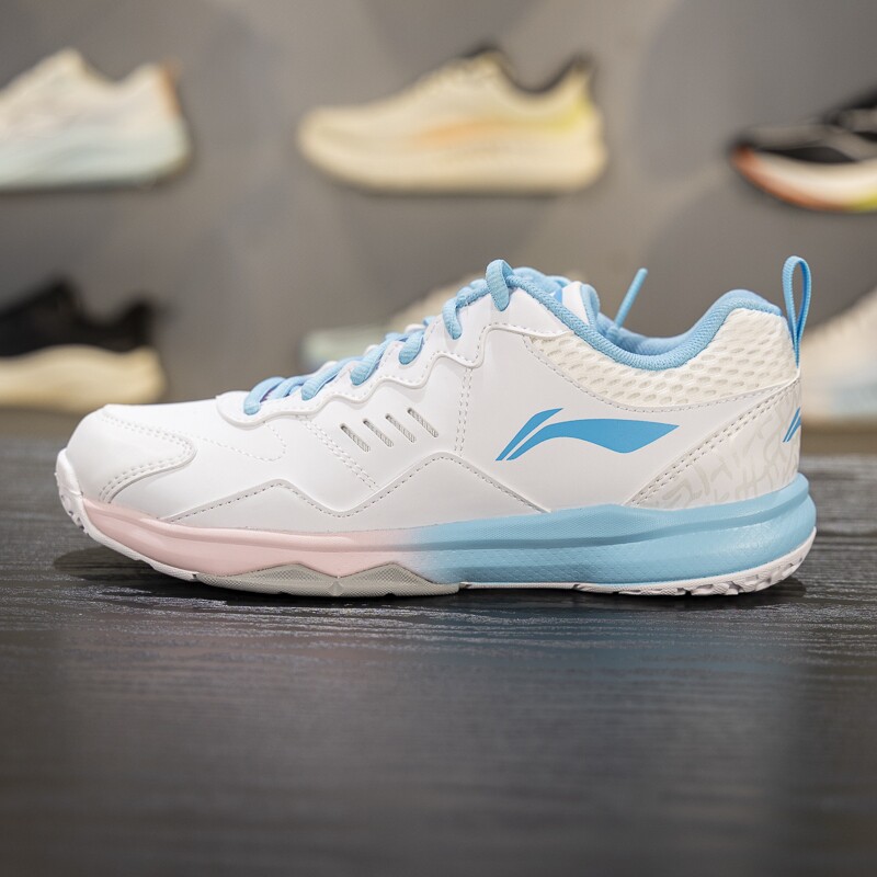 李宁羽毛球鞋 全能王 男女防滑耐磨减震透气运动训练鞋AYTS038