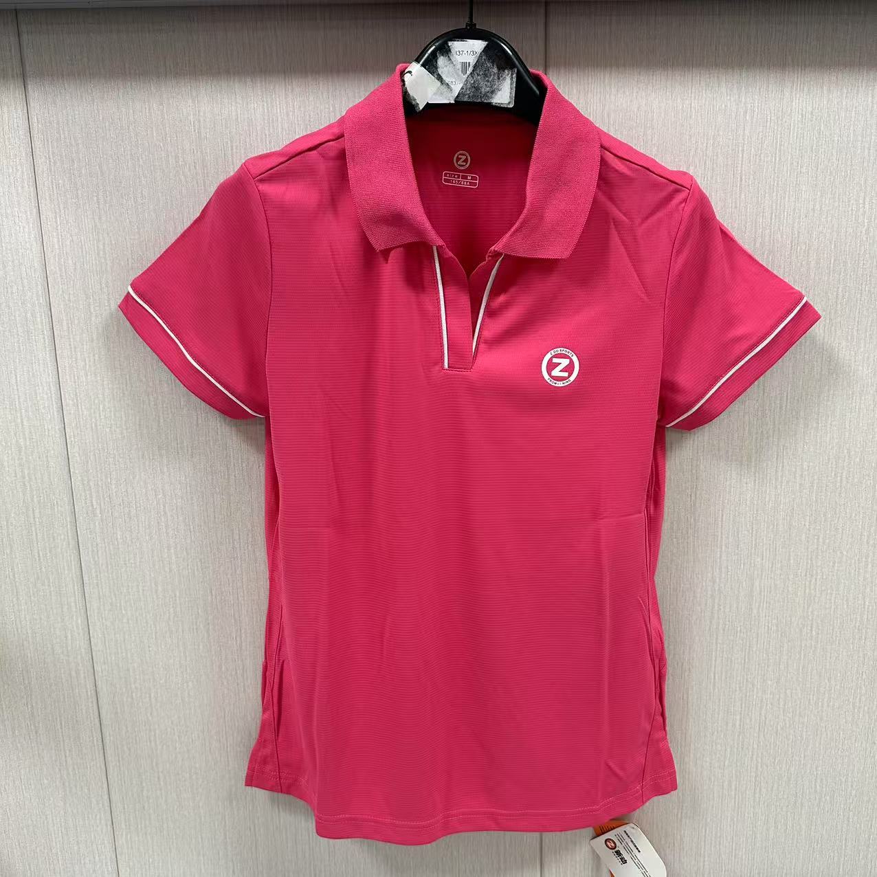 《购买前看详情B品》李宁女子夏季文艺短袖运动POLO衫纯色CPLF068