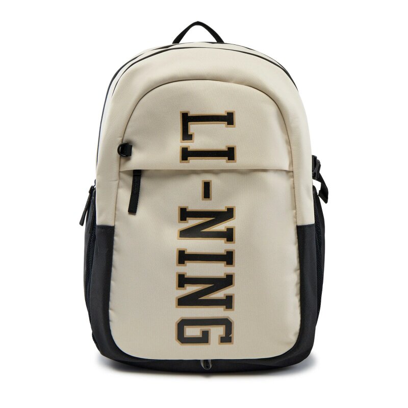 李宁双肩包男女大童2025辛新款青少年学生书包反光运动包YBSV009