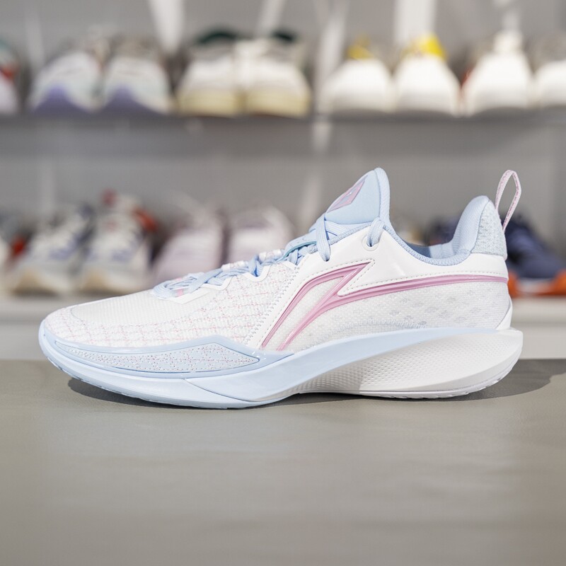 李宁闪凌 2篮球鞋2025春季新款男子轻量高回弹专业比赛鞋ABAV009