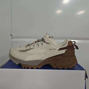 (瑕疵门店样鞋)李宁CF溯行野PRO女子防泼水户外休闲鞋AGLU152