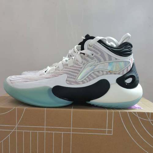 （B品）李宁驭帅18 男大童耐磨中帮篮球鞋YKBU034