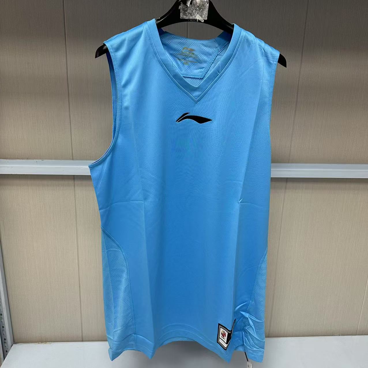 《购买前看详情B品》李宁短袖夏季男款球衣休闲宽松运动T恤AAYG62