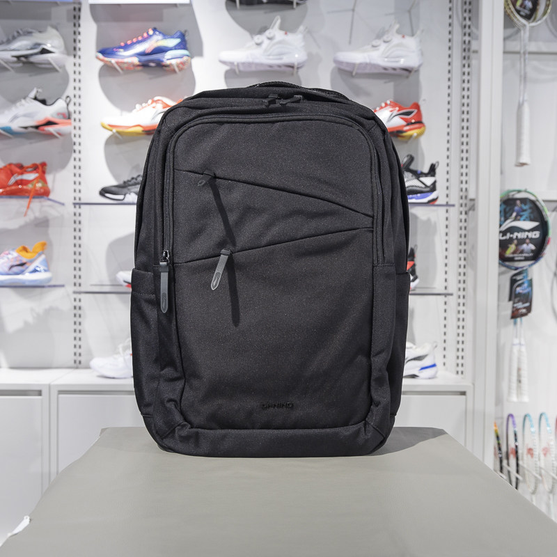 李宁双肩包2024春季新款团购系列男女电脑包运动背包ABSU269