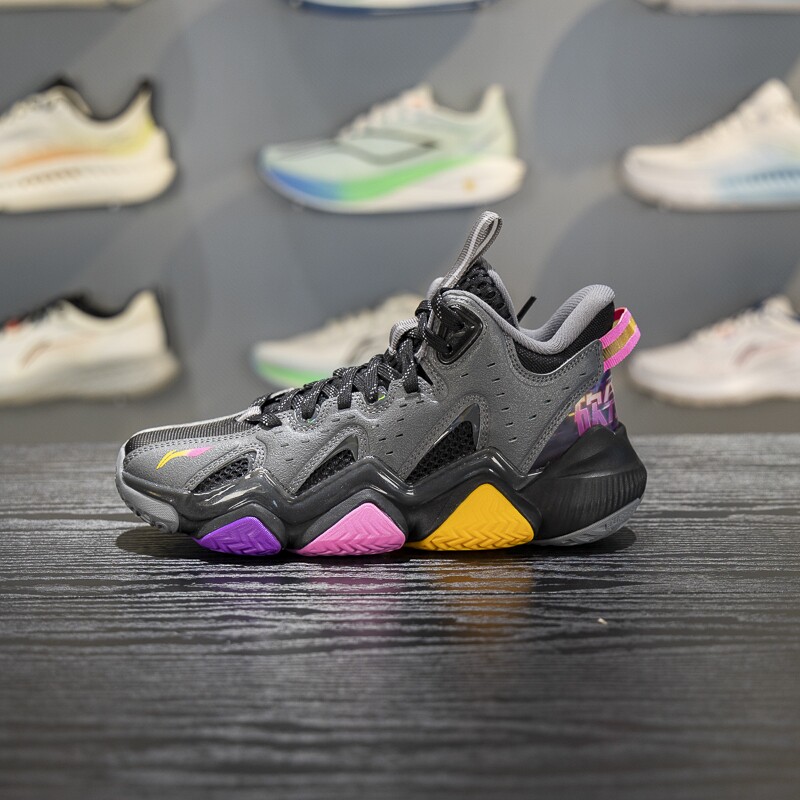 李宁男大童篮球鞋2026春季新款怒放2 PRO V2青少年运动鞋YKBW010