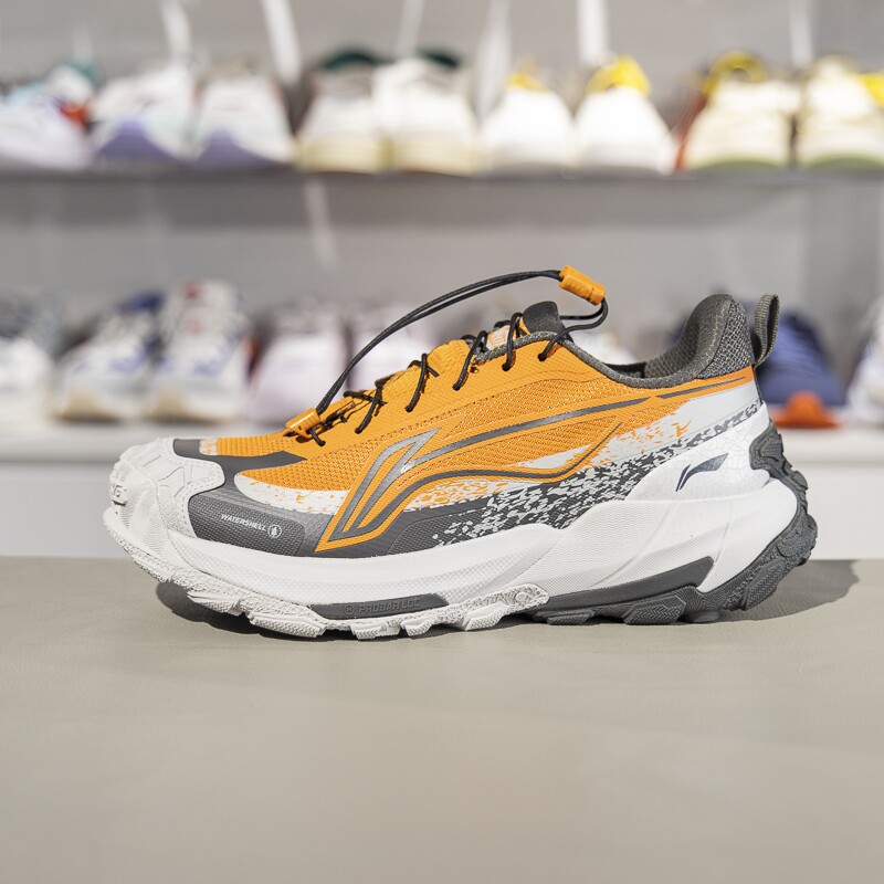 李宁2024新款逸界 2.0男女同款防泼水支撑稳定户外徒步鞋AHTU005