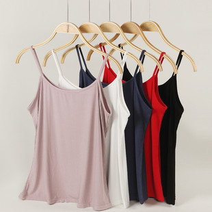 包邮娇兰蒂诺7884春夏女士再生纤维吊带背心青年透气时尚打底衫女
